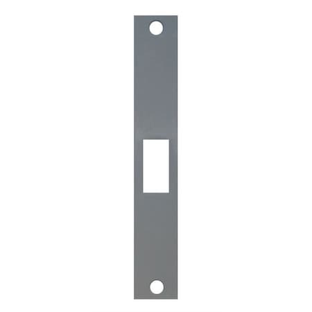 Don-Jo 1-1/4" x 8" Conversion Plate with 86 Cut Out for Pair of Doors DBS386PC